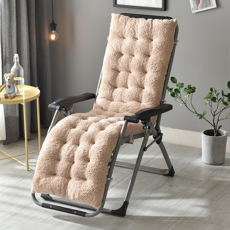 Indoor 4.7" Seat/Back Cushion, 61" W x 20" D, Light Coffee