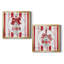 «Candy Cane Christmas I», ensemble de 2 reproductions d'art-31237314-31237315-31237317