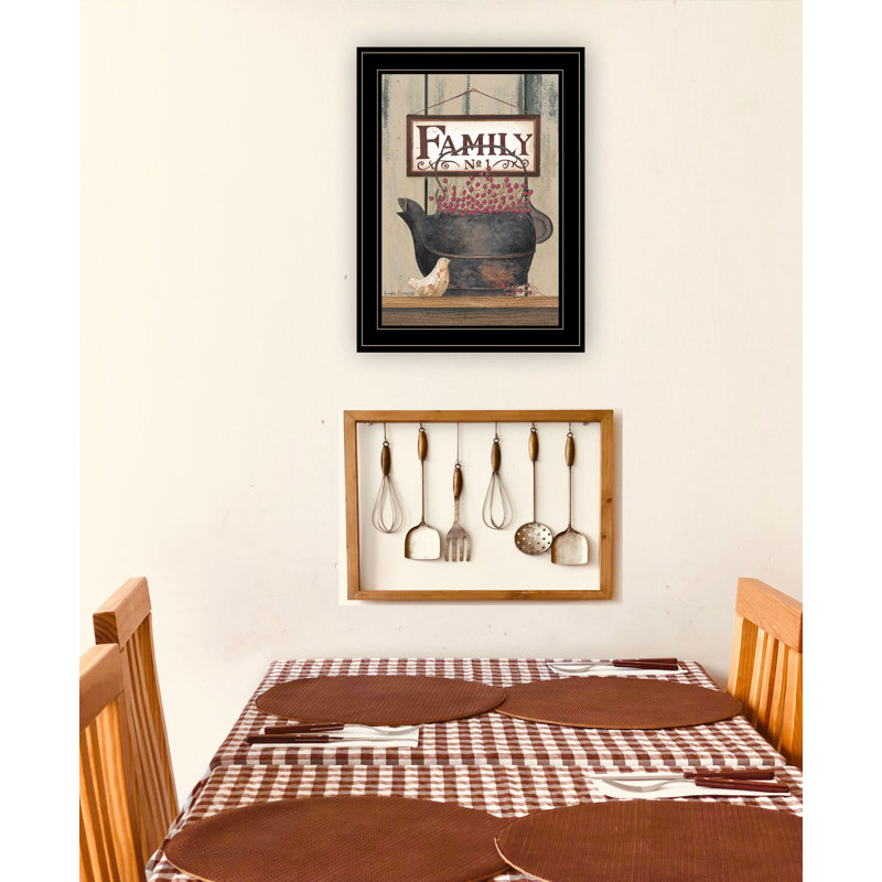 Art mural «Family», Cadre noir