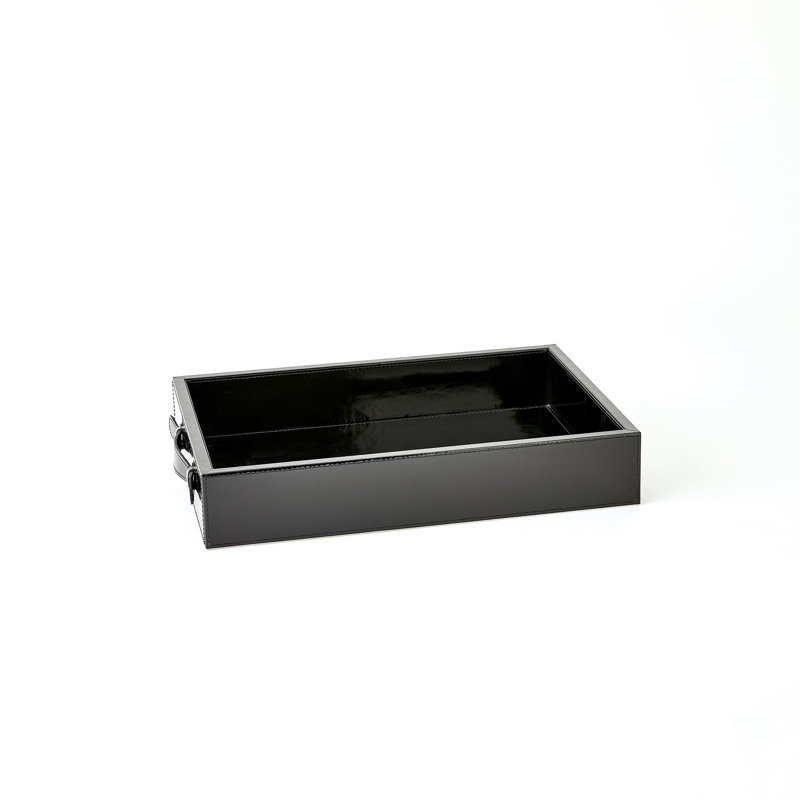 Decorative Tray, 3.25"H x 18"W x 12.5"D
