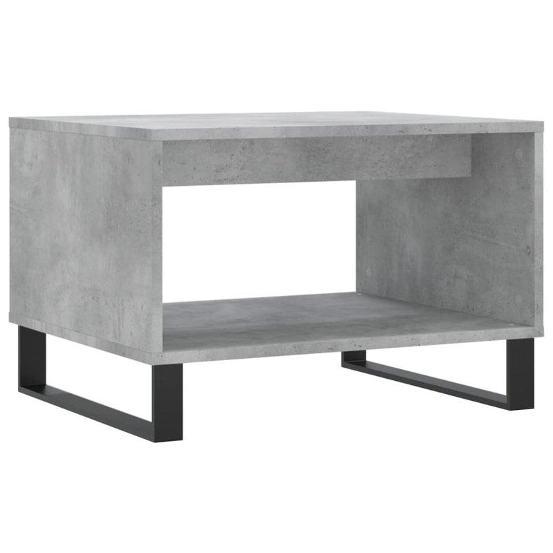 Azilynn Sled Coffee Table with Storage, Concrete Grey