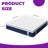 Hotel-Style Hybrid Mattress, Medium-Firm Full/Queen/King Size with 5-Zone Support & Cooling Coils - Fiberglass-Free, CertiPUR-US-1729993971