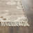 Mill Natural Hand Woven Wool/Viscose/Cotton Geometric Rug in Gray-1757615426