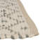 Tapis à motif de treillis gris et gris-631516592