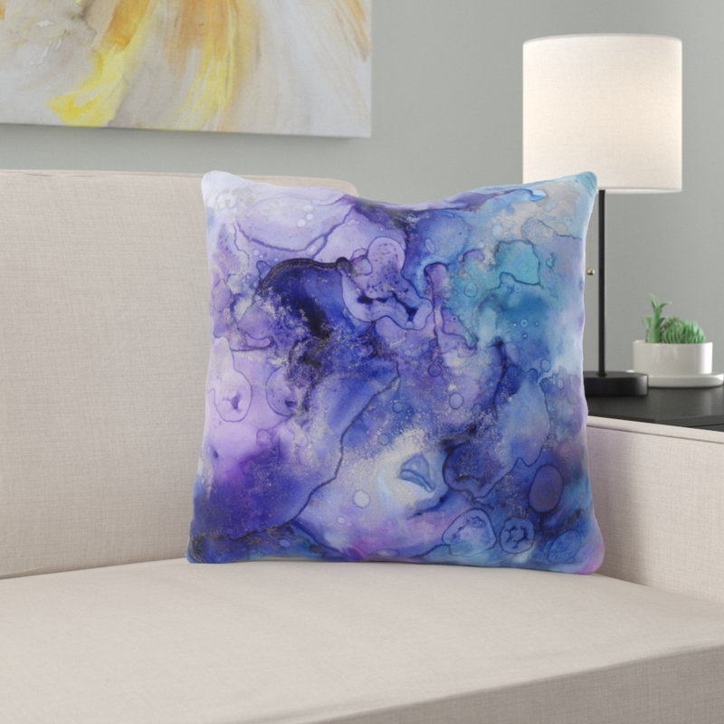 Housse et insert de coussin carré Overcash, Intérieur, Microsuède
