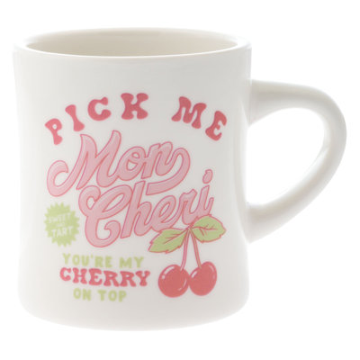 DINER MUG  CHERRY