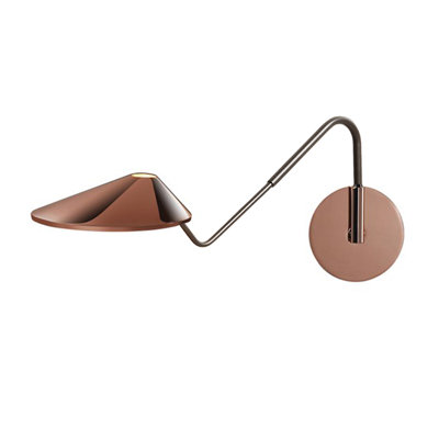 Nn L Aluminium LED Swing Arm Sconce