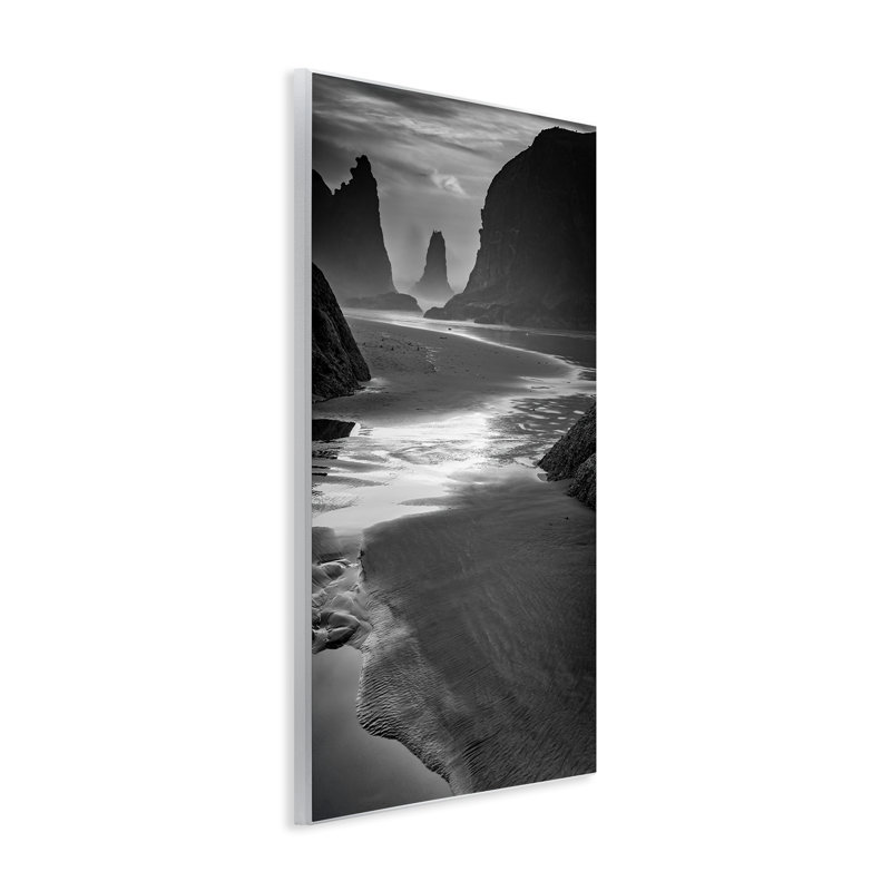 «Last Light On Bandon Beach», plaque murale par Rick Berk, H 15 po x l 10 po
