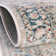 Tapis beige / bleu / gris Kaleigh
