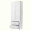 Armoire de rangement de salle de bain avec 2 tiroirs-1541459470