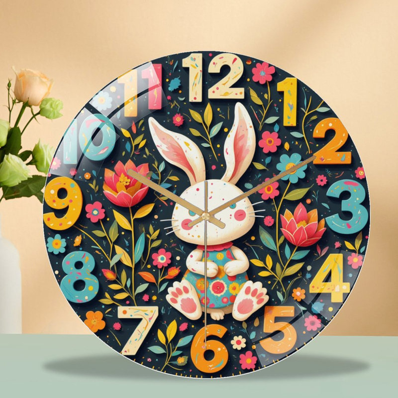 Horloge murale 12 po
