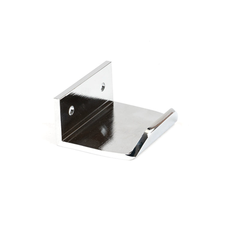 Polished Nickel 50Mm Moore Edge Pull, 3 cm, Polished Chrome