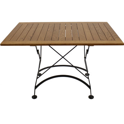 Senner Rectangular Outdoor Folding Dining Table