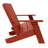 Byrnes Recycled Plastic Double Adirondack Loveseat-54978157