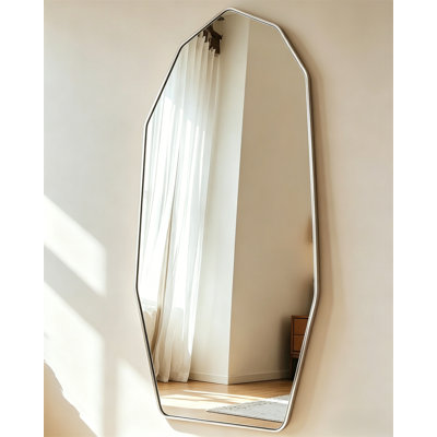 Full Body Mirror, Diamond Full-Length Mirror - Independent, Wall Mounted, And Tilted Large Floor Mirrors