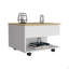 Table basse à plateau relevable Mercuri, roulettes