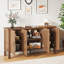 Buffet de 55 po en bois massif avec buffet moderne-403984028