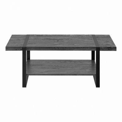Coffee Table, Accent, Cocktail, Rectangular, Living Room, 48"L, Metal
