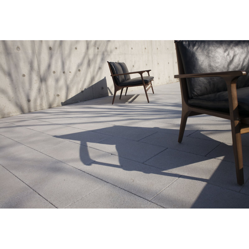 Ren Armchair, Omega Black Leather/Natural Walnut