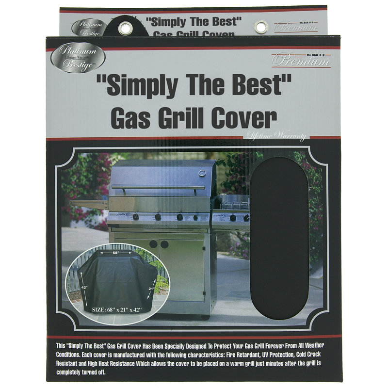 Mr. Bar-B-Q Prestige 68'' W x 21'' D Grill Cover