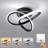 Clover Led Aluminum Ceiling Light Flush Mount