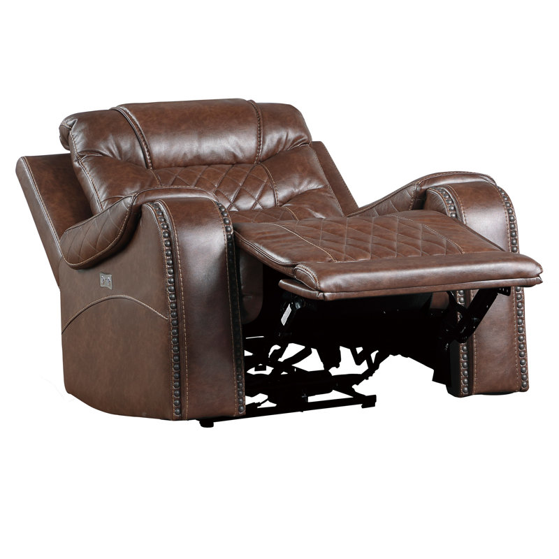 Fauteuil inclinable Natilynn, Brun