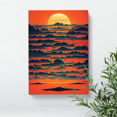 Unusual Sunset View - Wall Art