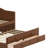 Upholstered Button-Tufted Daybed with Pull-Out Trundle and Storage Drawers-1308263913