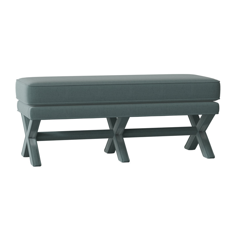 Cayden Upholstered Bench, M9463 Teal