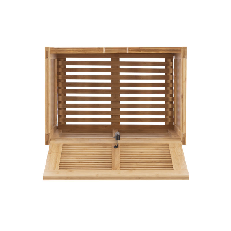 Panier en bois de bambou massif Ayden