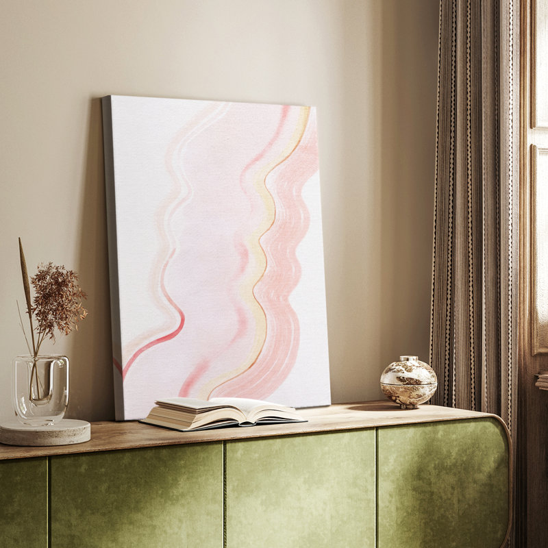 Strawberry Ripples II - galerie sur mesure, H 18 po x l 12 po