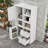 Bathroom Storage Cabinet with Drawers, Storage Shelves and Doors