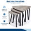 Ensemble de tables basses gigognes Triangle