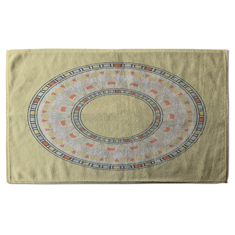 Cotton Waffle Kitchen Towel, Yellow