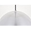 Luminaire suspendu en forme de dôme à 1 lumière à intensité variable Rancourt-1627107652-1612877802