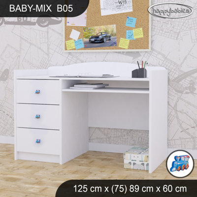 125cm Computer Desk
