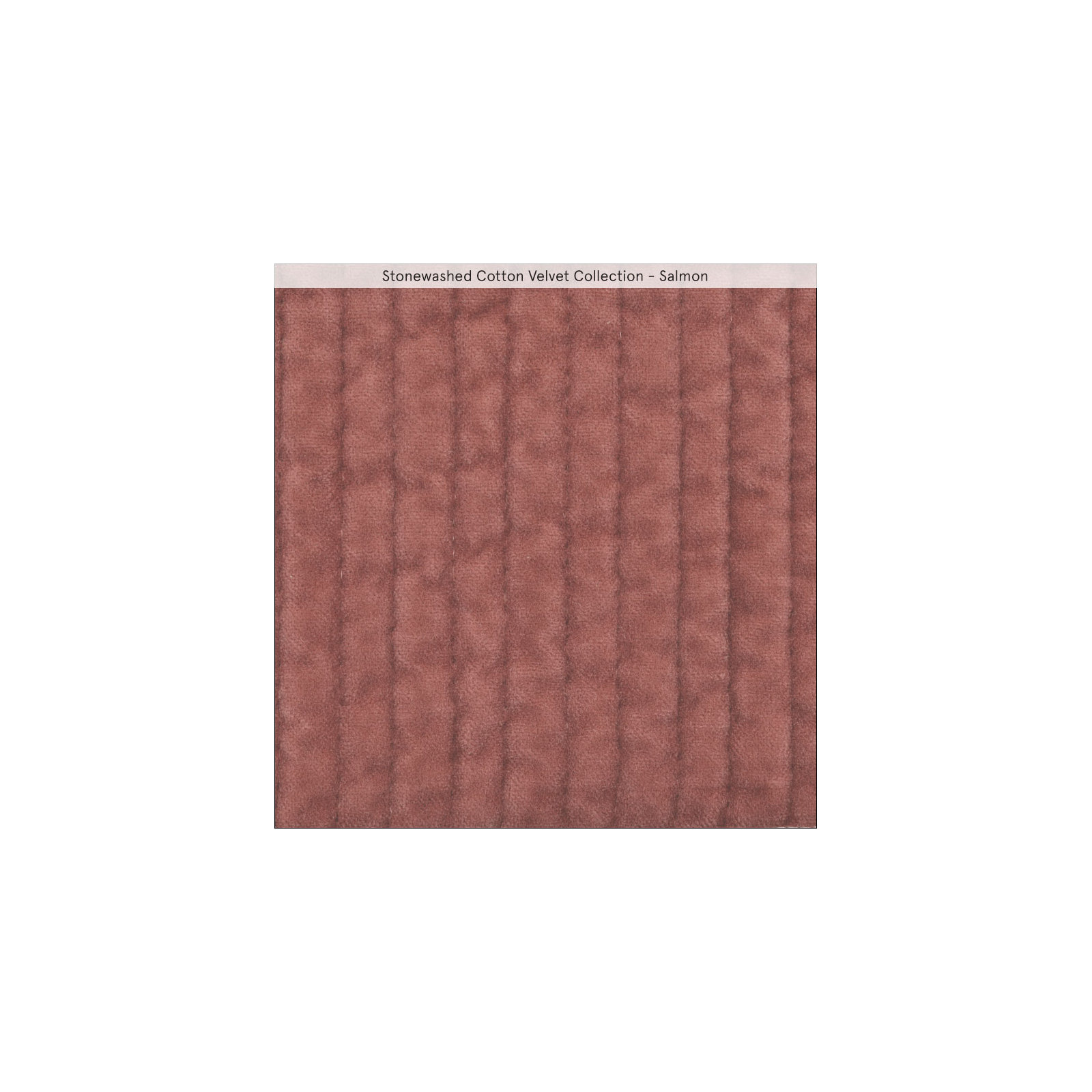 Stonewashed Cotton Velvet Modern Rustic Quilt Set, King Quilt  + 2 King Shams, Salmon