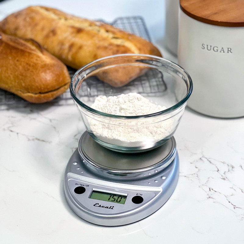 Échelle de cuisine numérique escali Primo, Chrome
