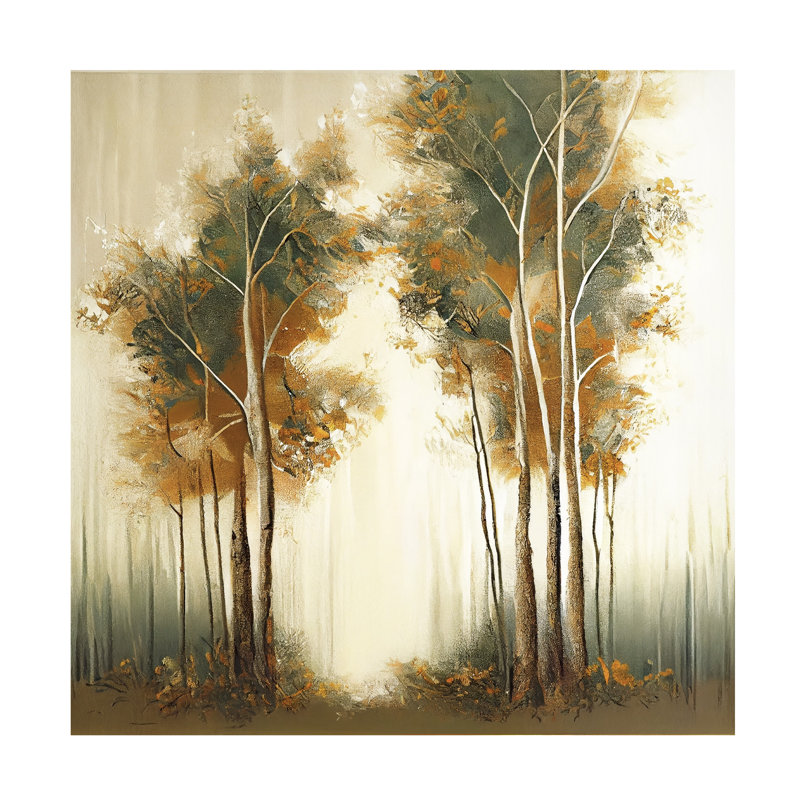 Art sur toile Sasha Tree Tales III, H 14 po x l 14 po