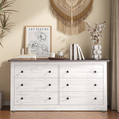 59" W 6 - Drawer Dresser