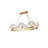 Light Solid Brass Round Elyne Chandelier-88674596-88674600-131478193