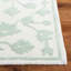 Tapis oriental vert / ivoire en laine / coton touffeté à la main Joran-1678860877