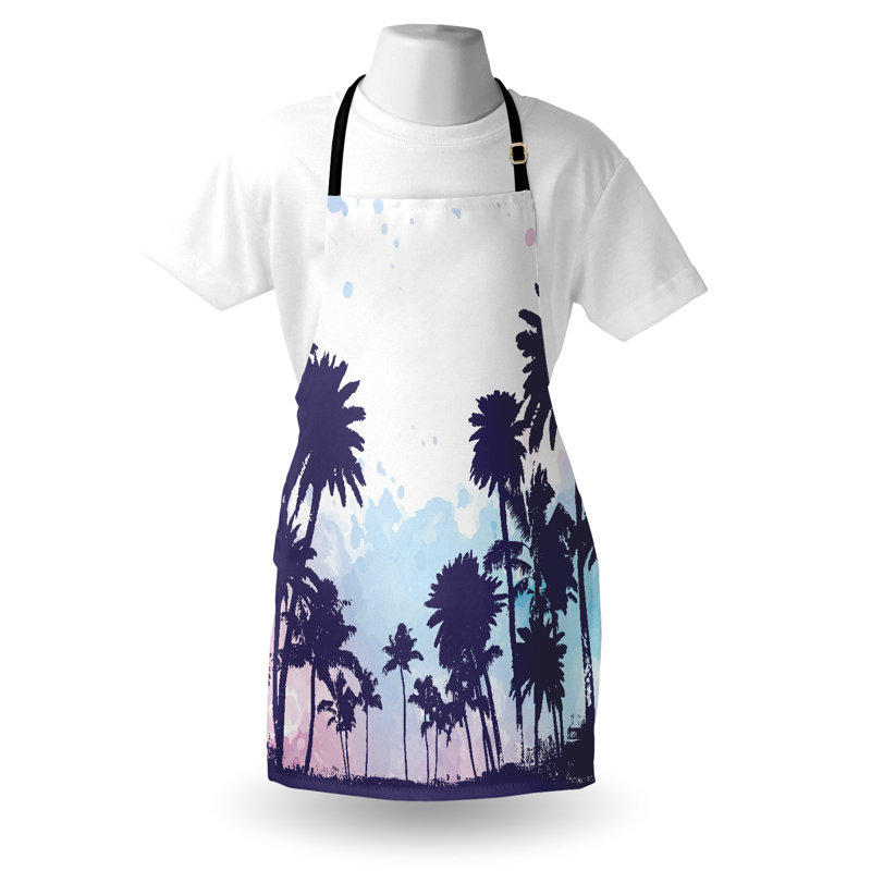 No Pattern Bib Apron