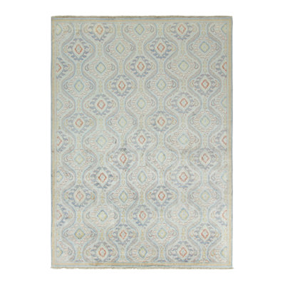 One-of-a-Kind 8'9x11'10 2010s Silk Area Rug