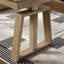 Ensemble de bureau de direction moderne - Bureau debout ajustable Radnor et fauteuil demi-siège