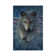 Wolf Splash America by Collin Bogle - Wrapped Canvas Painting