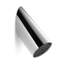 Acquaco Linki P360 Wall Mount Adjustable Shower Head, 4-1/2" Diameter, 10-7/8" Length, Black Face-964008191