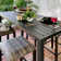 Alyne 4 - Person Metal Patio Dining Set with Rectangular Table