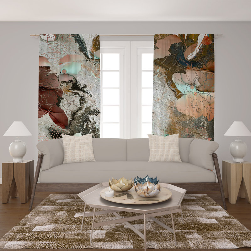 Isaurus Room Darkening Curtain Pair