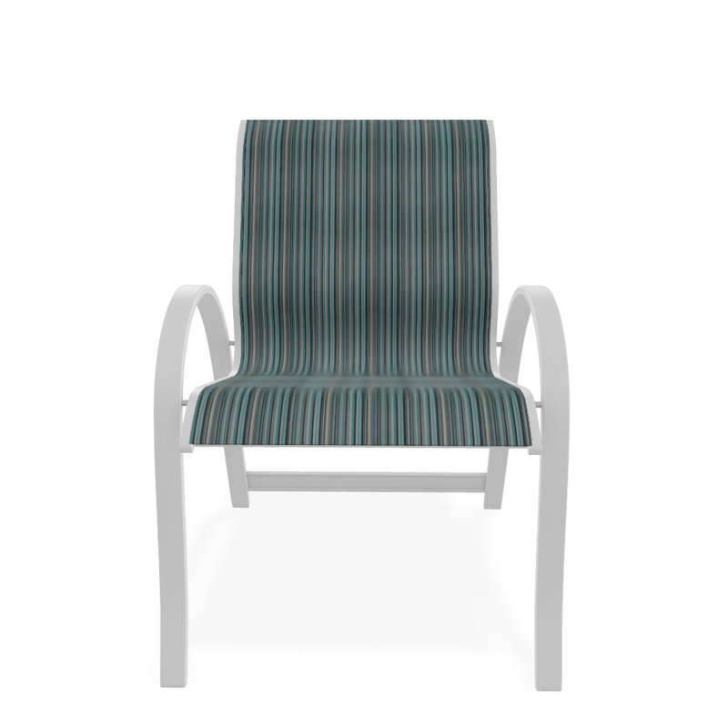 Aruba 1 Outdoor Dining Armchair, White